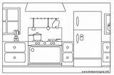 Buildings sketch template