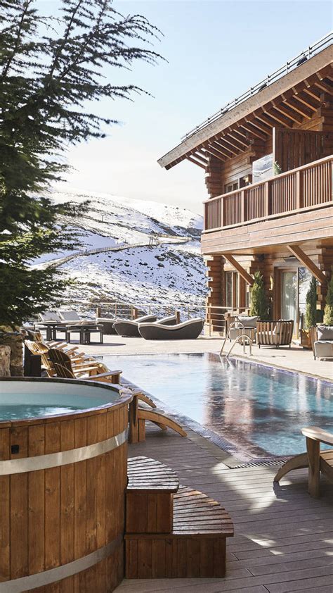 el lodge ski  spa luxury hotel  sierra nevada spain small
