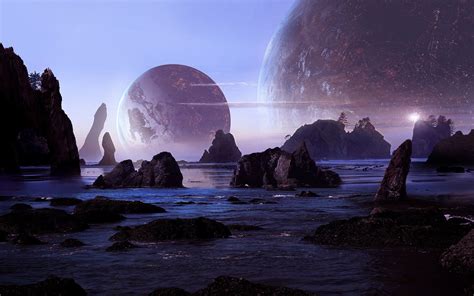 planets colliding wallpaper hd fantasy  wallpapers images   background