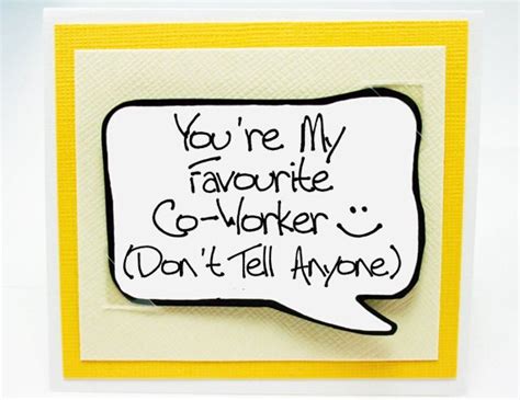 funny co worker card co worker t card magnet card for