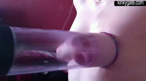 Perky Tits Slave Inge Tied And On Vacuum Suction On