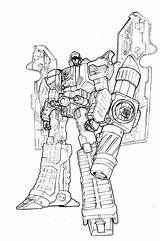 Megatron G1 Prowl Netart Coloringhome sketch template