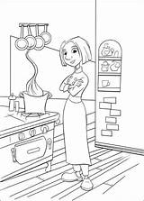 Ratatouille Kitchen Coloring Colette Para Colorear Dibujos Pages Kids Imprimir Printable Disney Categories sketch template