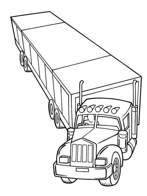 coloring pages  boys trucks home family style  art ideas