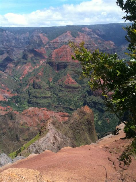 hiking waimea canyon waimea canyon waimea natural landmarks