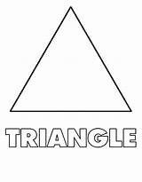 Shapes Coloring Pages Triagle Printable Kids Triangle Shape Color Toddlers Sheets Worksheet Preschool Worksheets Print Bestcoloringpagesforkids Netart Children Activities Visit sketch template