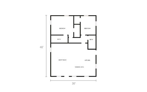 barndominium floor plans  floorplansclick