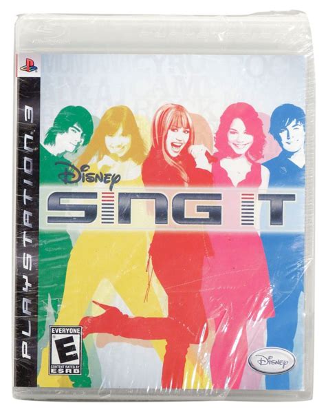 disney sing   sony playstation  ps requires microphone   disney interactive