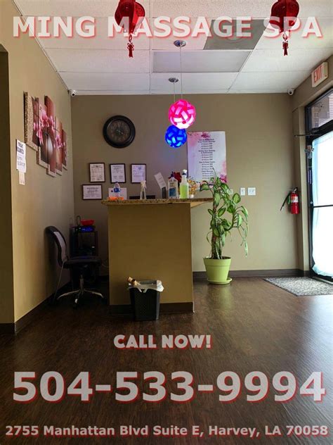 ming massage spa  manhattan blvd suite  harvey la