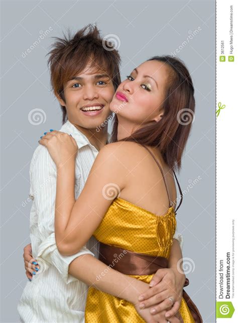 Teen Classy Lovers At Party Stock Image Image 3612561