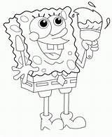 Coloring Spongebob Pages Sponge Drawing Ice Cream Games Kids Quotes Sponges Colouring Sea Bob Printable Game Color Getdrawings Tgif Great sketch template