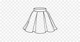 Dress Coloring Skirt Short Drawing Mini Line Book Template sketch template