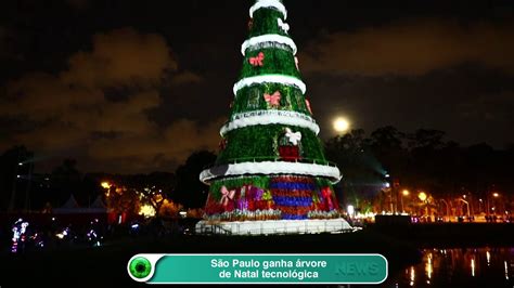 São Paulo Ganha árvore De Natal Tecnológica Tecnotips