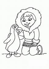 Eskimo Esquimales Noordpool Bruna Hallo Poolgebieden Pixel sketch template