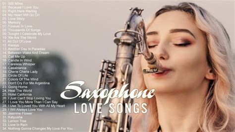 greatest 200 romantic saxophone love songs best relaxing