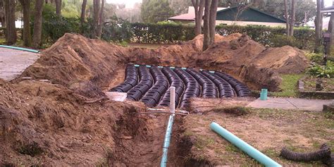 drain field options   commercial septic drain field southern water  soil