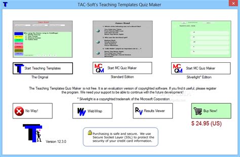 teaching templates quiz maker