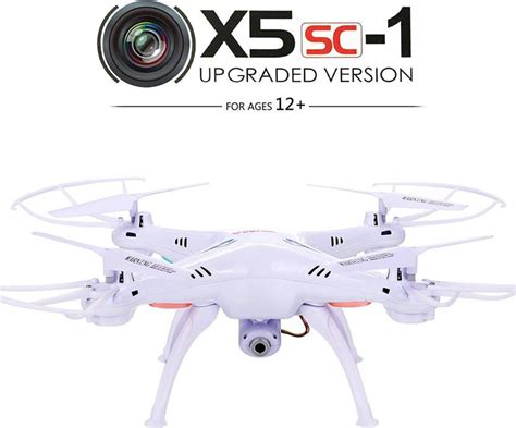 buy syma xsc explorers    channel  axis gyro rc headless drone  camera