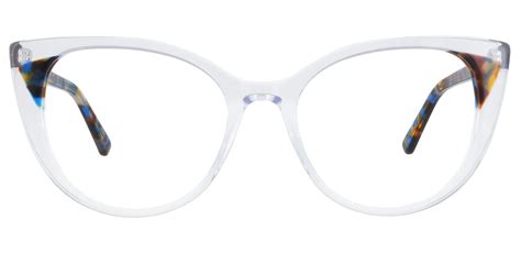 Juniper Oversized Cat Eye Prescription Glasses Clear Women S