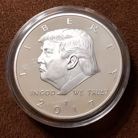 donald  trump  silver eagle inaugural commemorative coin commemorative coins silver