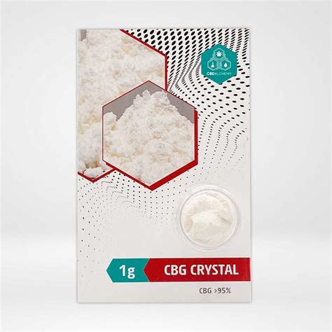 crystal isolate  pure cbg cbd alchemy