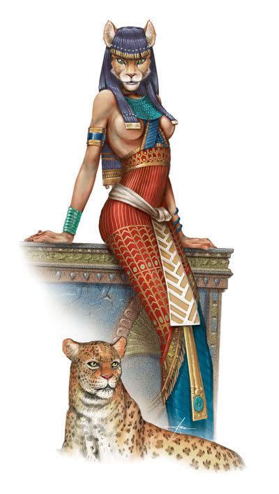 Egyptian Goddess Bastet Egyptian Mythology ️ ️ ️
