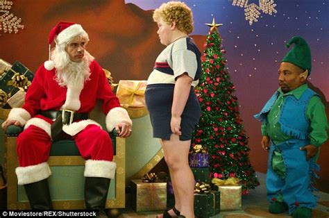bad santa s brett kelly had to gain 40 pounds to reprise