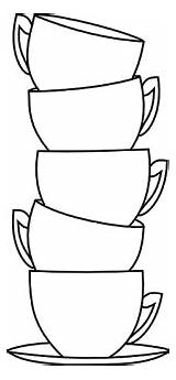 Cups Stack Digi Coffee Traceable Applique Trophy Beyondthefringecrafts Bowl Freebies Stilleben Acryl Resultado Printables Clipartmag Mentve Innen sketch template