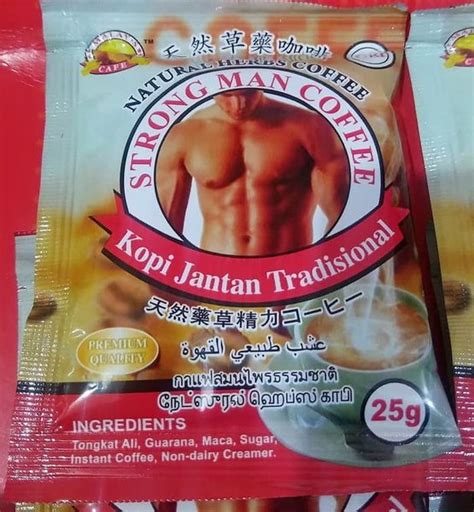 Jual Kopi Jantan Tradisional Natural Herbs Coffe 25g 5 Pcs Di Lapak