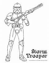 Coloring Wars Star Pages Storm Trooper Clone Awakens Wordpress sketch template