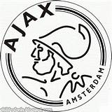 Ajax Emblem sketch template