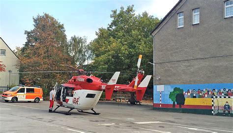 Hattingen Drei Hubschrauber Noteinsätze Kurz Hintereinander Hattingen