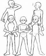 Draw Squad Drawing People Drawings Group Funny Base Poses Pose Board Reference Bocetos Choose Examples Tips Boredart Templates Character Two sketch template