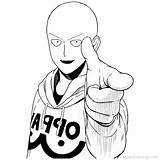 Saitama Lineart Xcolorings Hammerhead 1020px 105k sketch template