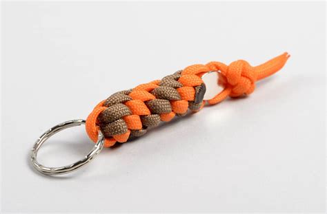 buy unusual handmade cord keychain  keychain design cool keyrings