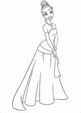 Tiana Princesa Sapo Principessa Ranocchio Disegni Colorare Princesse Ausmalbilder Grenouille Prinses Kikker Frosch Malvorlage Belle Pianetabambini Robe Kuss Radieuse Jolie sketch template