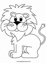 Coloring Lion Zoo Animal Pages Drawing Choose Board Animals Kids Printable sketch template