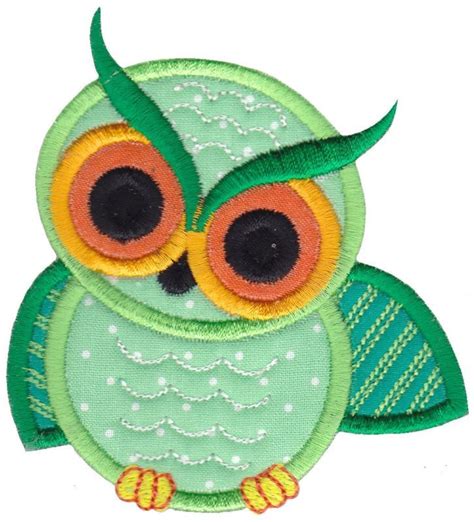 owls applique   sizes products swak embroidery