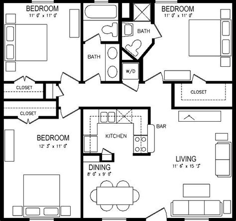 apartment  garage floor plan garage  apartment plans youtube