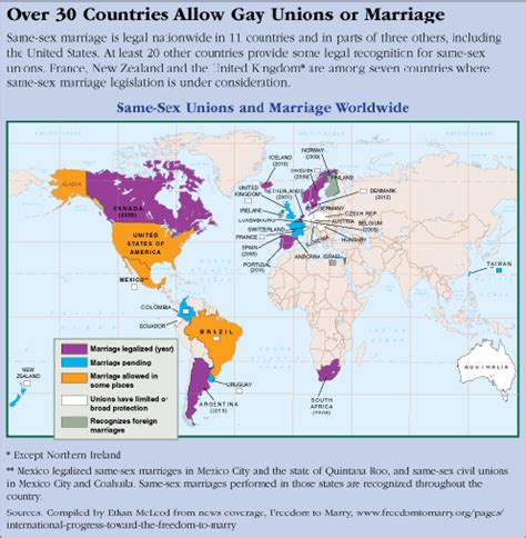 countries with legal gay marriage
