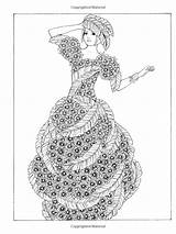 Haven Fantasies Dover Fashions Fabulous sketch template