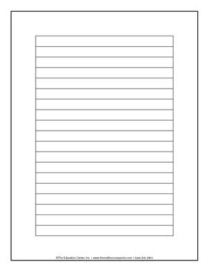 results  lined paper kindergarten guest  mailbox writing curriculum writing