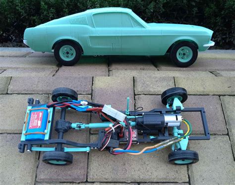 printed rc ford mustang rdprinting