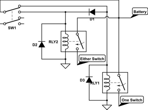 switches activate  devices   dpdt switch   relays electrical engineering stack