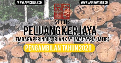jawatan kosong di lembaga perindustrian kayu malaysia