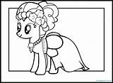 Equestria Pinkie sketch template