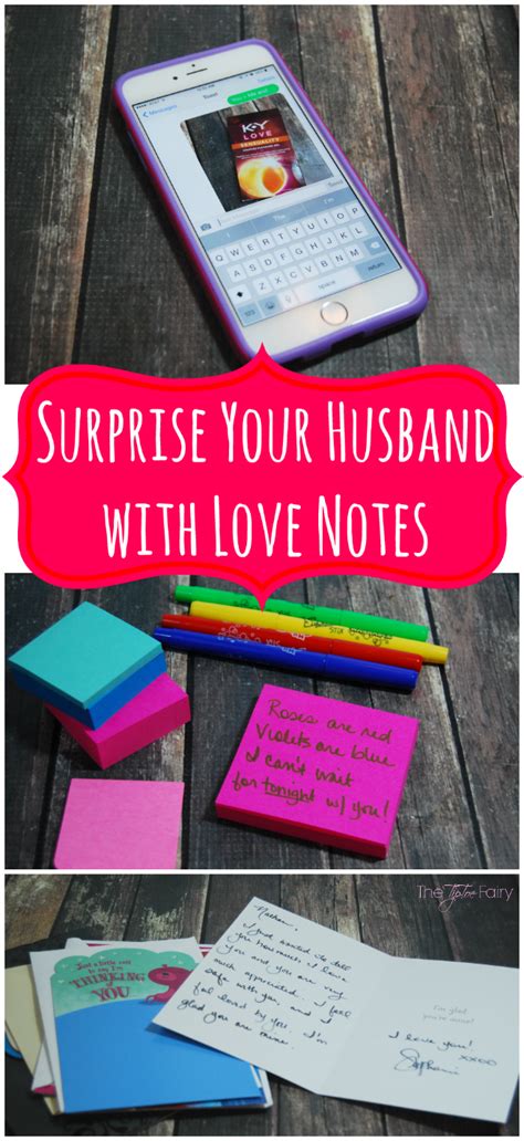 how to surprise your husband with love notes ad kytrysomethingnew the tiptoe fairy love