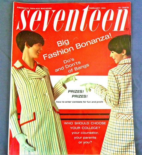 349 best seventeen magazine covers 1940 s 1960 s images on pinterest