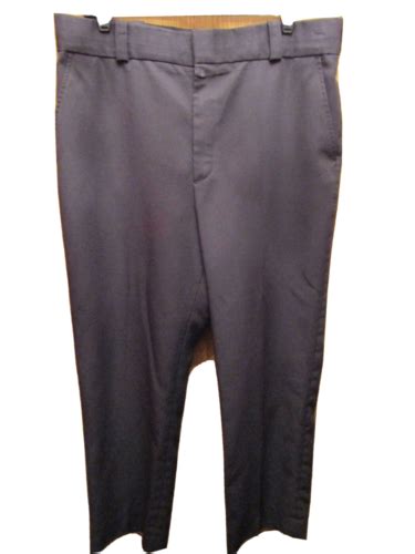 mens flying cross  fechheimer grip waist blue pants size  inseam  ebay