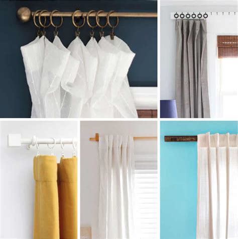 diy curtain rods  curtain hanging ideas pretty providence